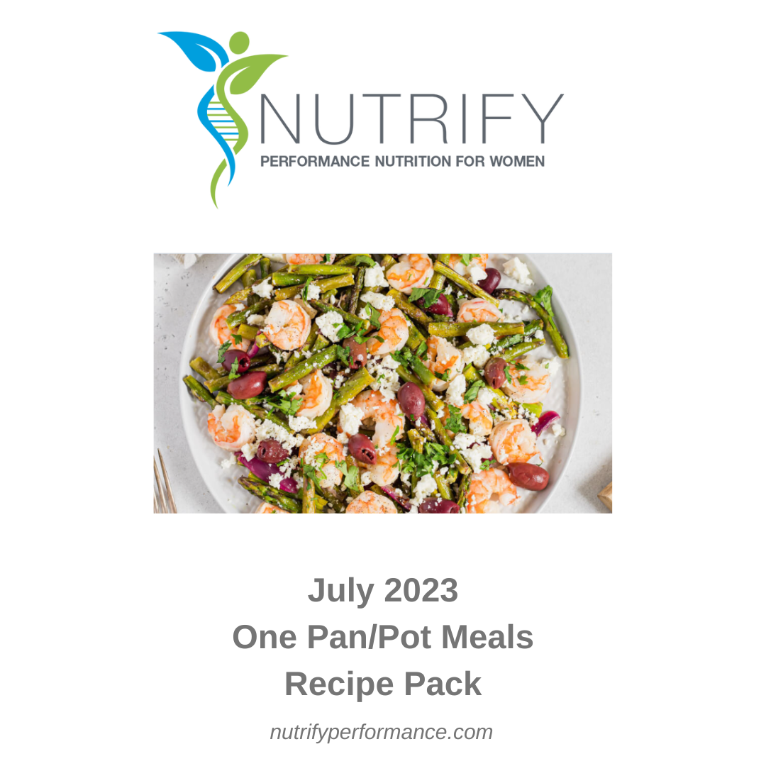 July 2023 Recipe Pack Release: One Pan/Pot Meals - Nutrify Performance